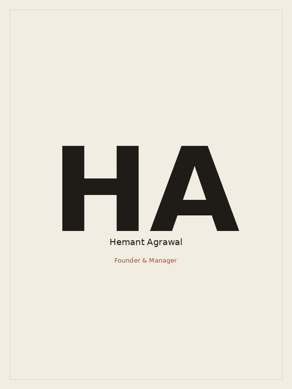 Hemant Agrawal, Founder and Manager of SGD Consulting FZE